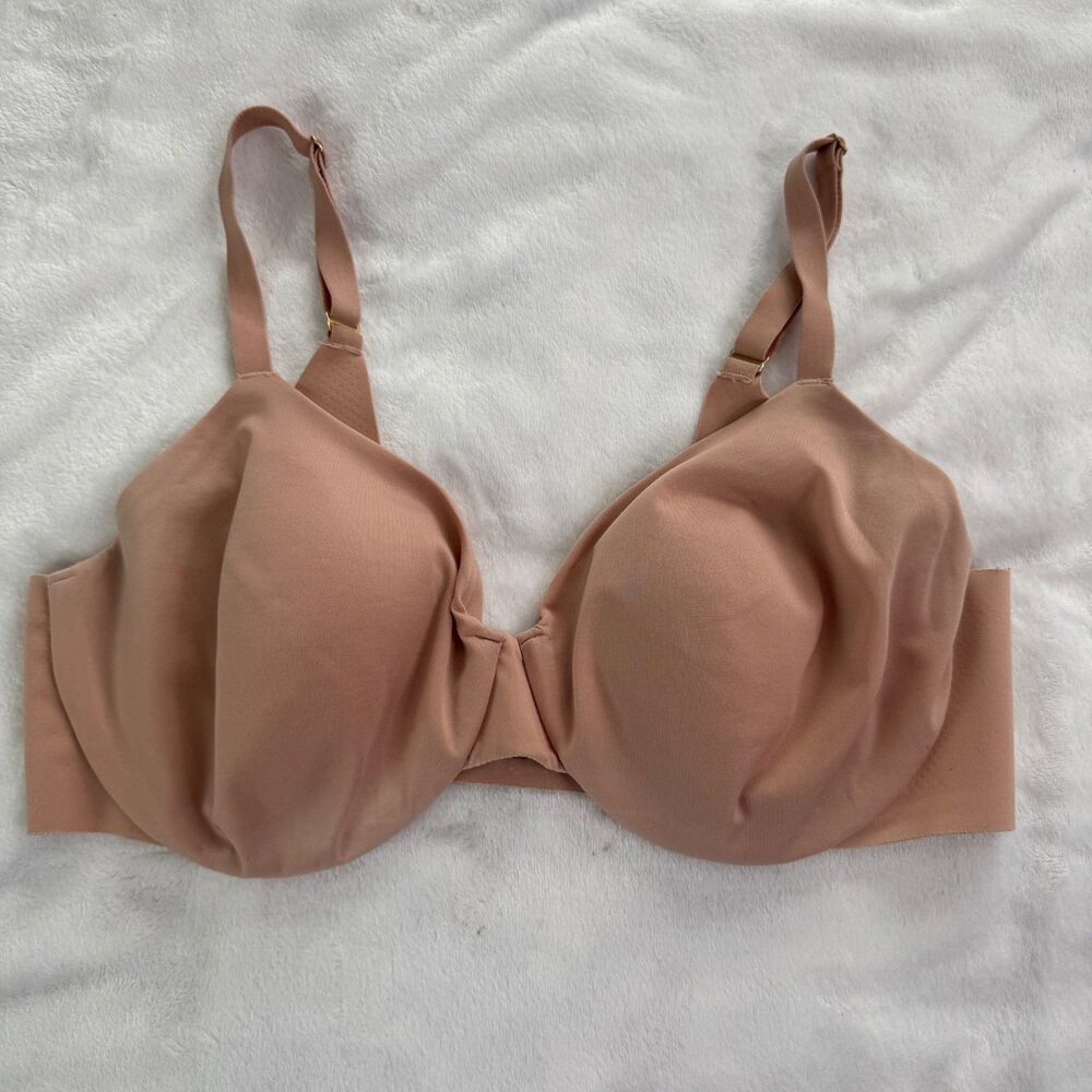Soma Bra Size 38D Beige Vanishing 360 Perfect Coverage Underwire